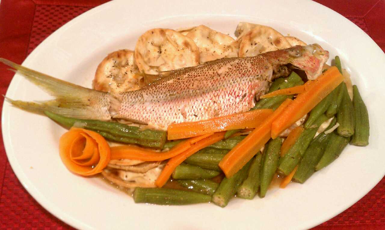 Steam fish with vegetables фото 76
